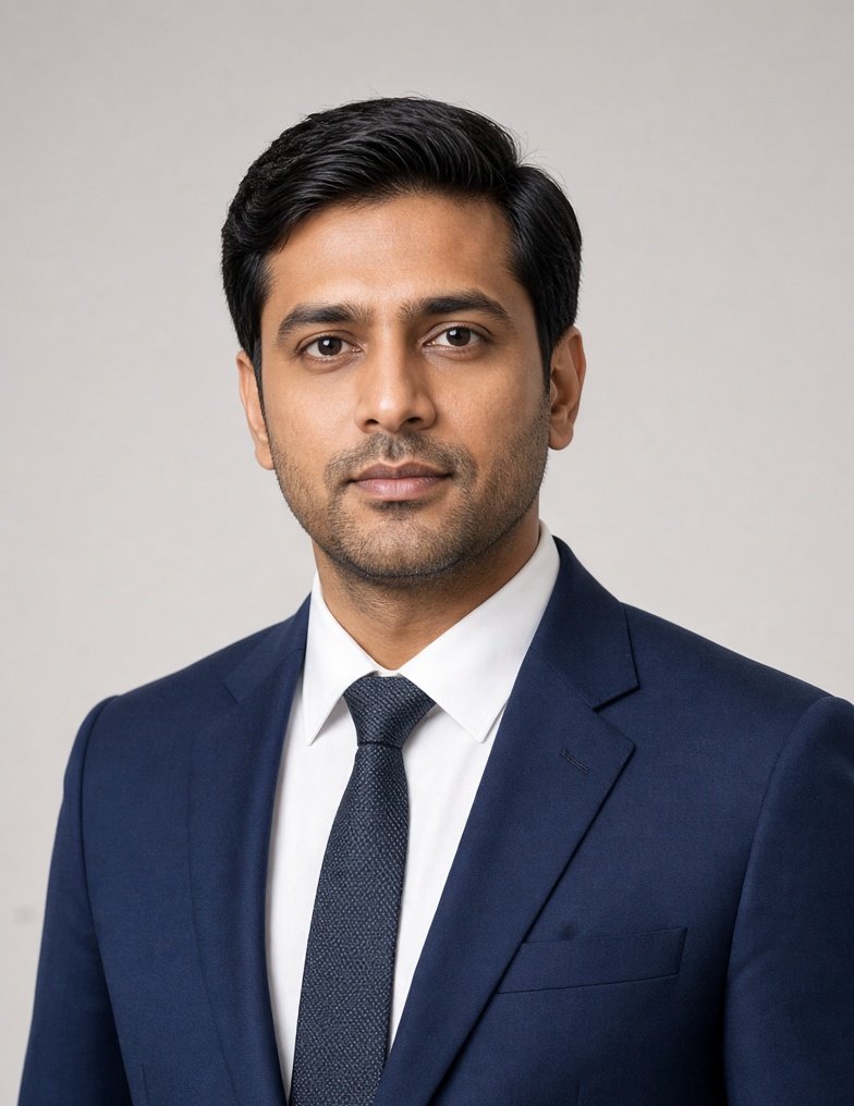Portrait of Arjun Mehta